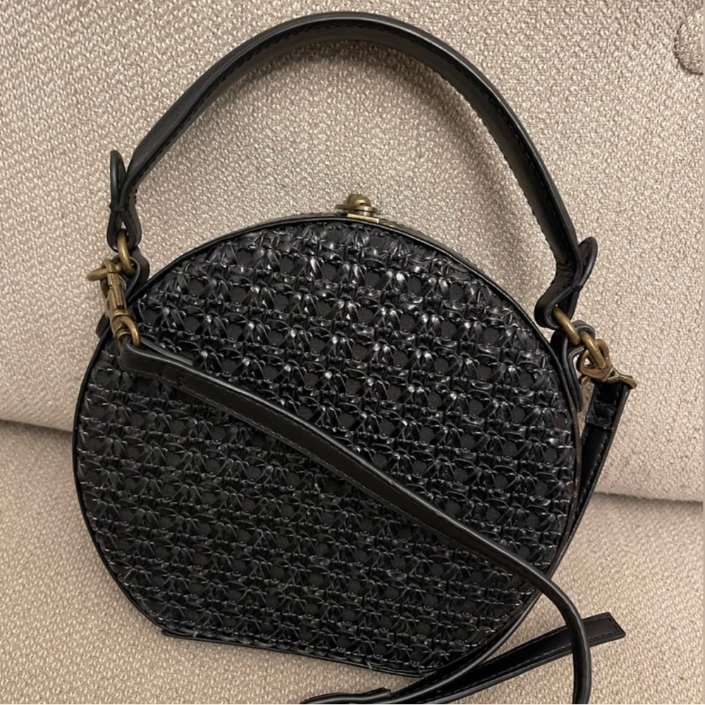 Anthropologie Serena Woven Circle Bag - Picture 2 of 5